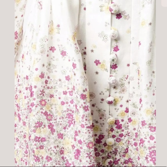 NWT Zimmermann Carnaby Floral Linen Mini Dress - Picture 5 of 9